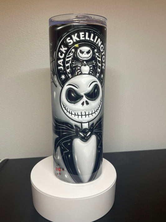 Skellington Coffee 20 oz tumbler