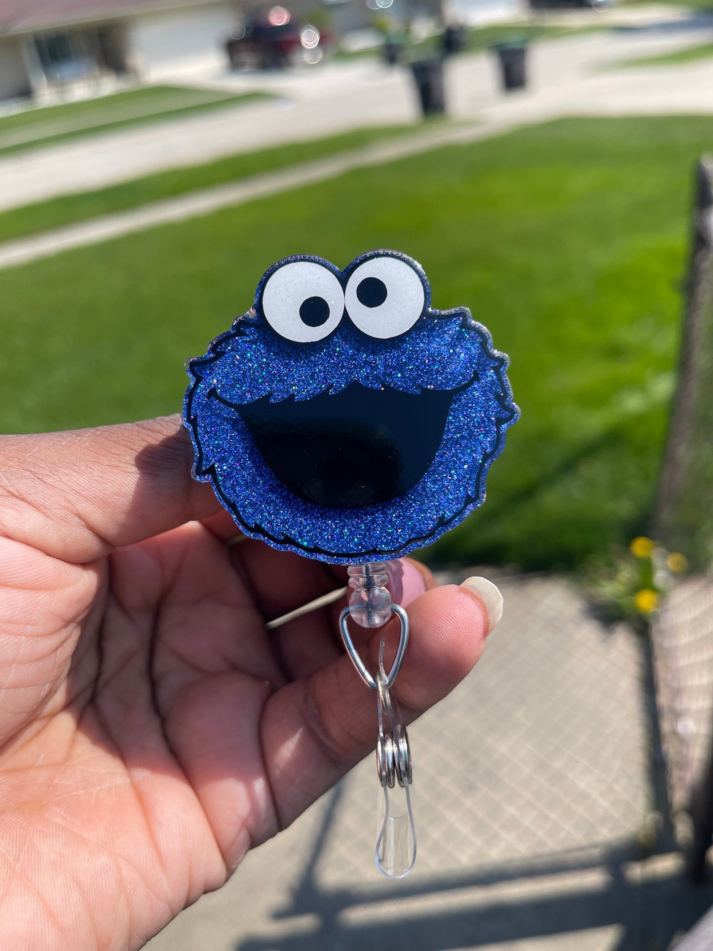 Biscuit Munching Monster Badge Reel